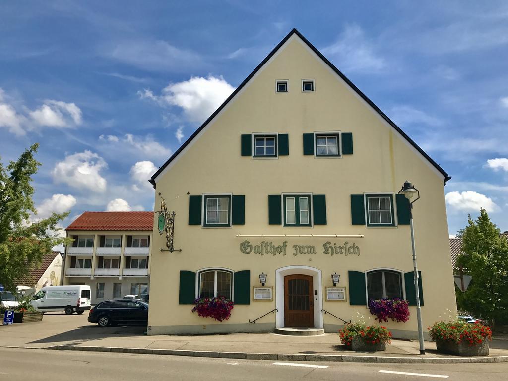 Hotel Zum Hirsch Wertingen Экстерьер фото